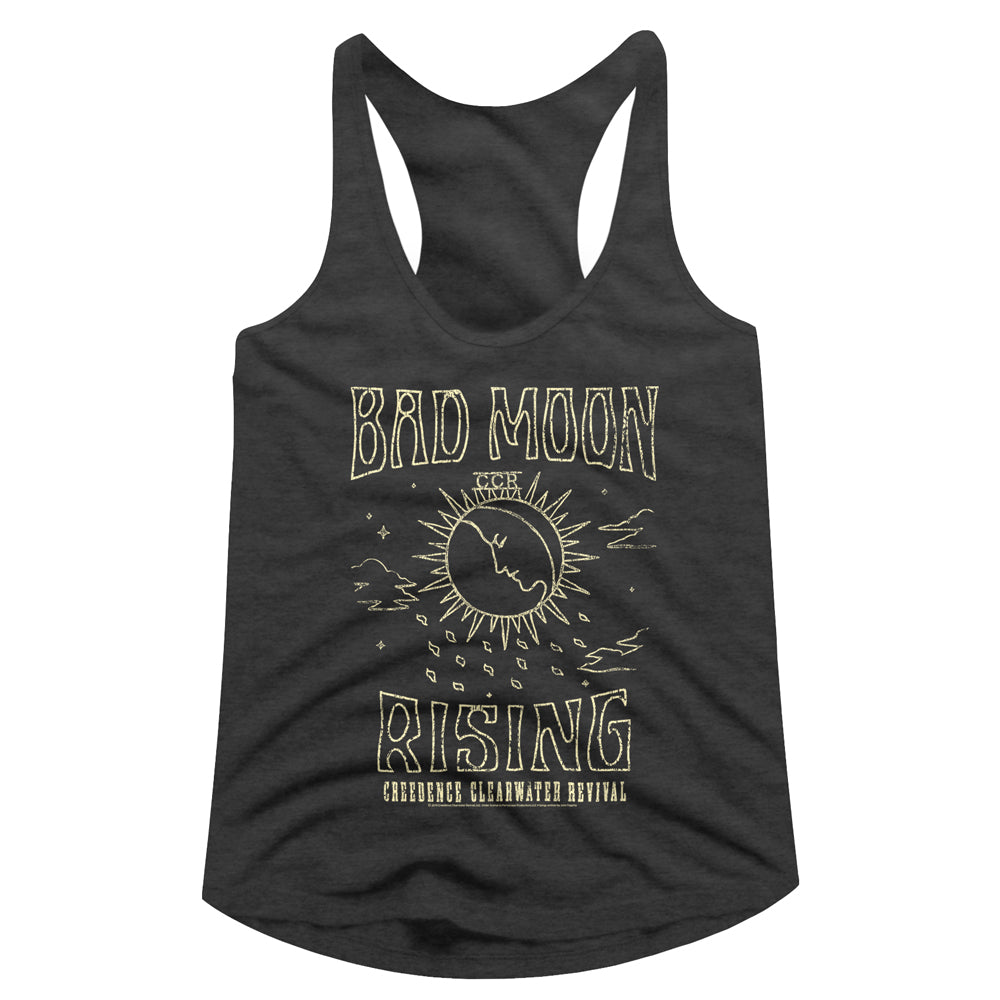 Creedence Clearwater Revival Bad Moon Rising Ladies Racerback