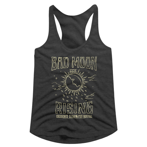 Creedence Clearwater Revival Bad Moon Rising Ladies Racerback