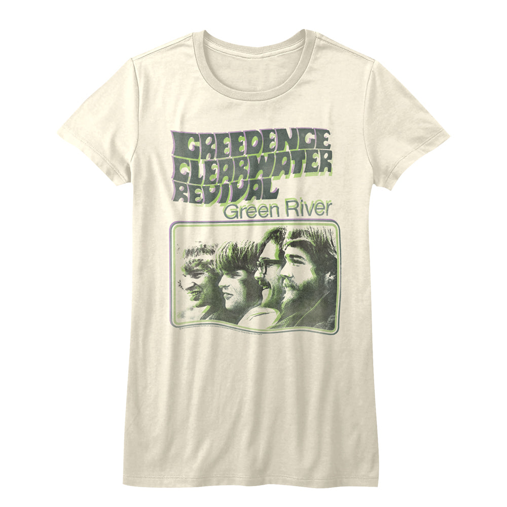 Creedence Clearwater Revival Green River Juniors T-Shirt