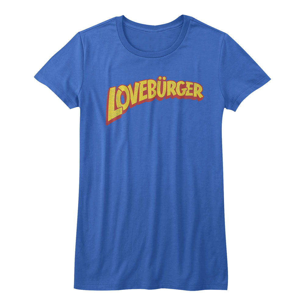 Cant Hardly Wait Loveburger Juniors T-Shirt