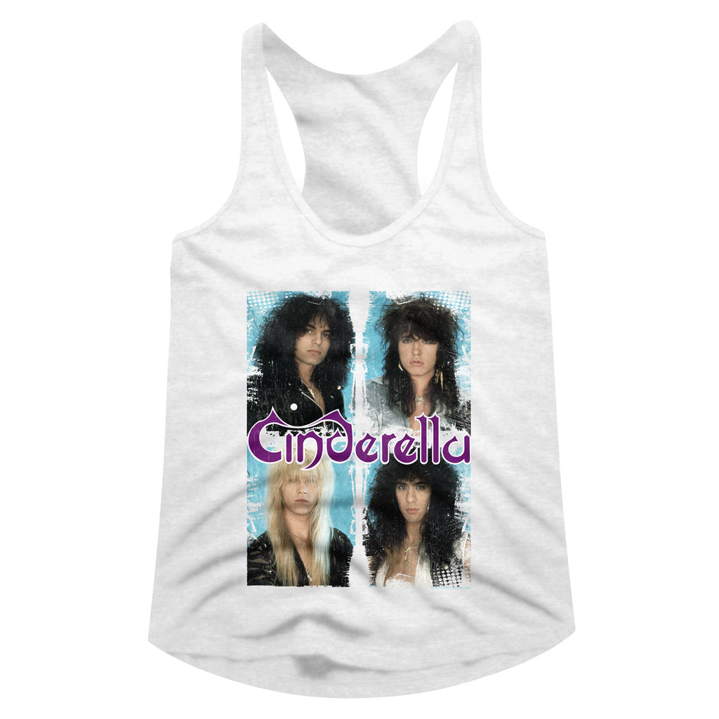Cinderella Boxed In Ladies Racerback
