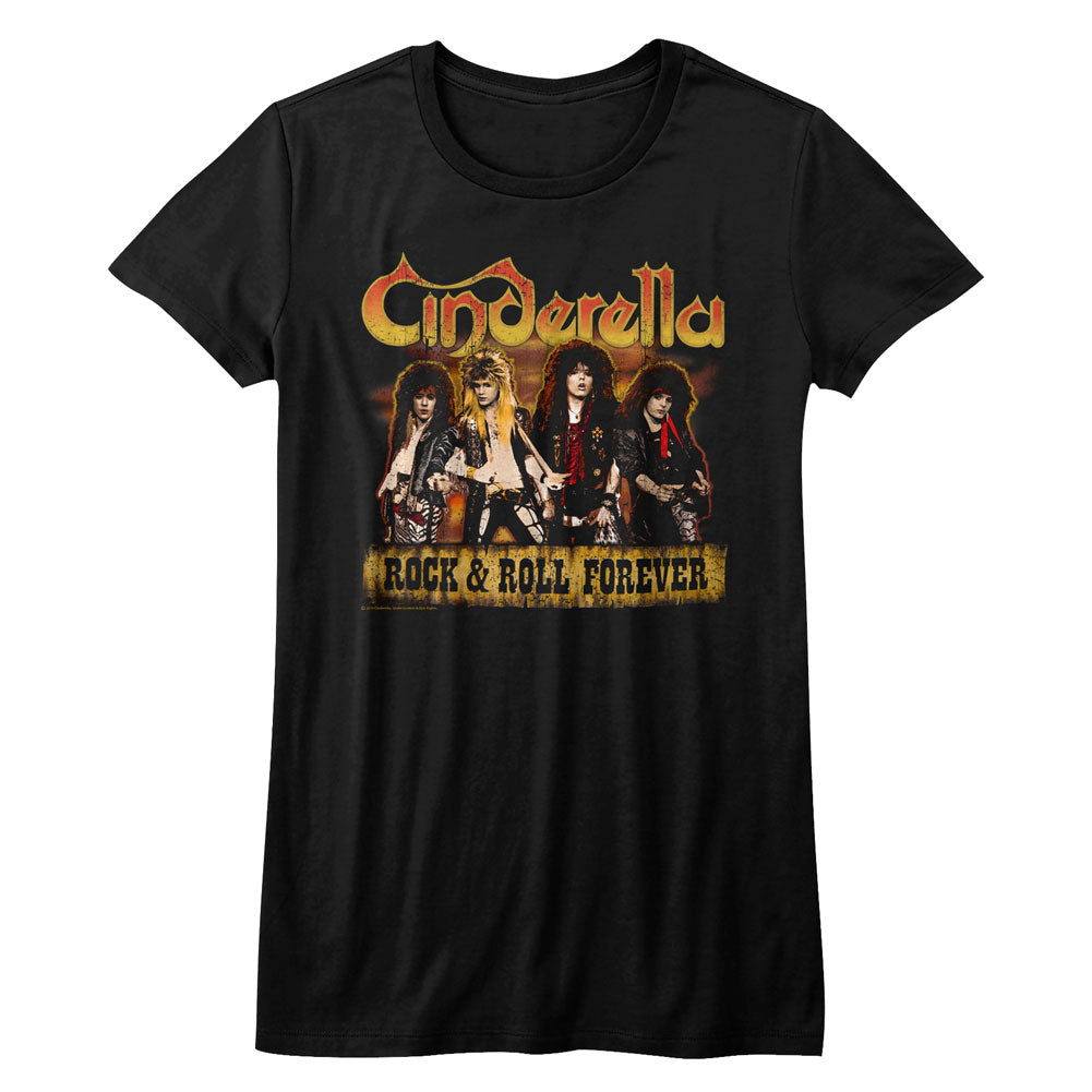 Cinderella Dudes Forever Ladies T-Shirt