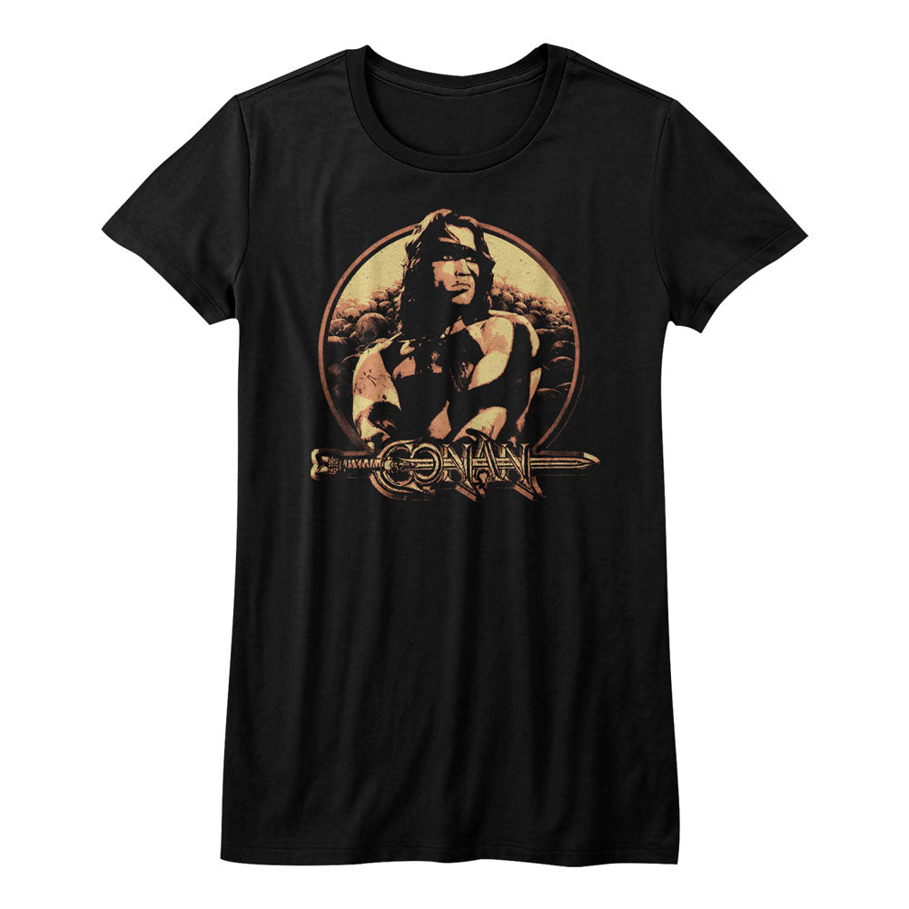 Conan Shield Ladies T-Shirt