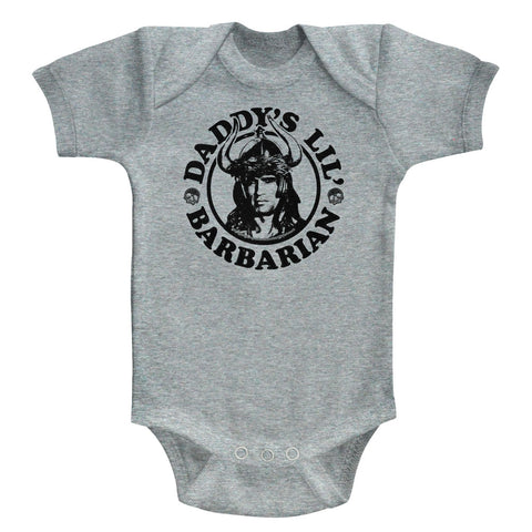 Conan Daddy'S Barbarian Baby Bodysuit
