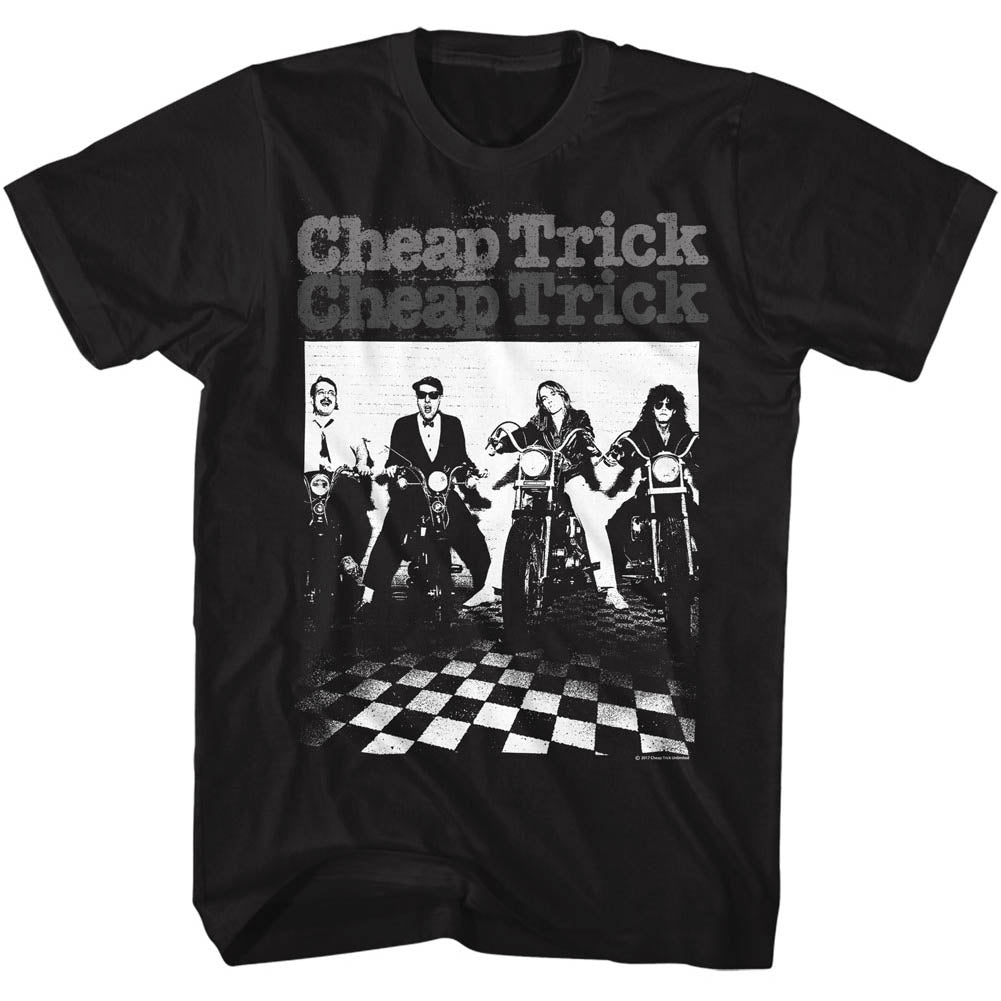 Cheap Trick Moto Adult T-Shirt
