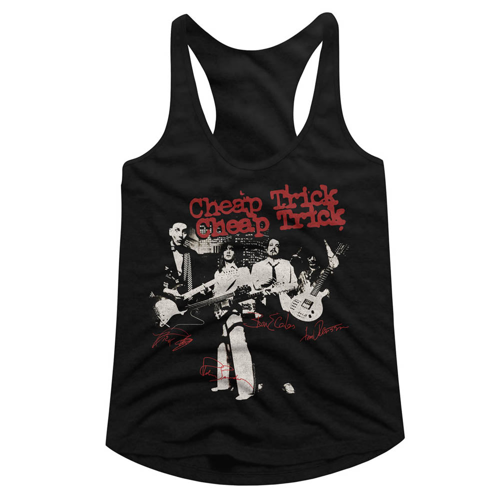Cheap Trick Cheap Trick Ladies Racerback