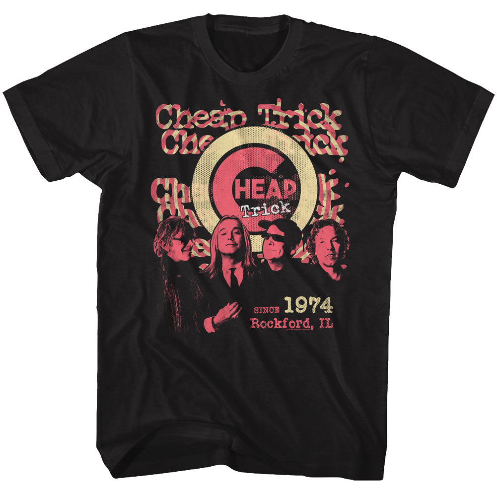 Cheap Trick Since 1974 Adult T-Shirt