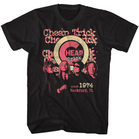 Cheap Trick Since 1974 Adult T-Shirt