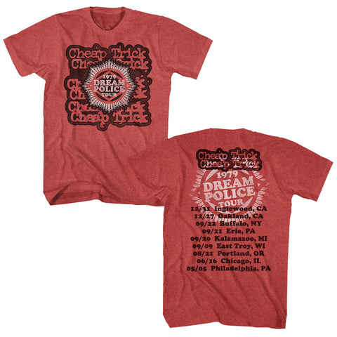 Cheap Trick Dream Police Tour Adult T-Shirt