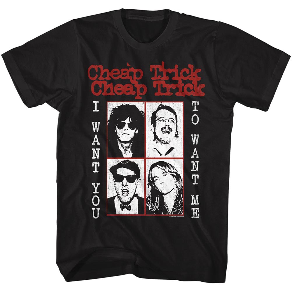Cheap Trick Want You To Adult T-Shirt