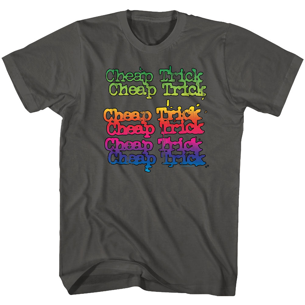 Cheap Trick Rainbow Trick Mens T-Shirt - Kiditude