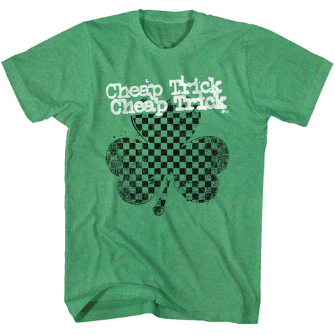 Cheap Trick Shamrock Adult T-Shirt
