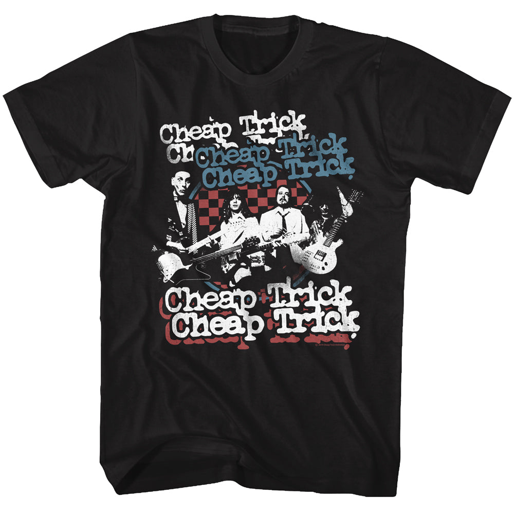 Cheap Trick Rwb Adult T-Shirt