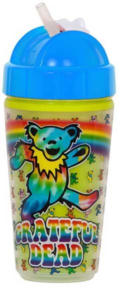 Grateful Dead Rainbow Bear Sippy Cup