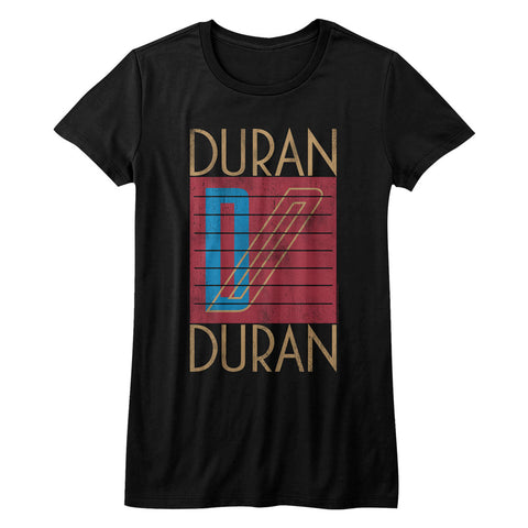 Duran Duran Logo Ladies T-Shirt