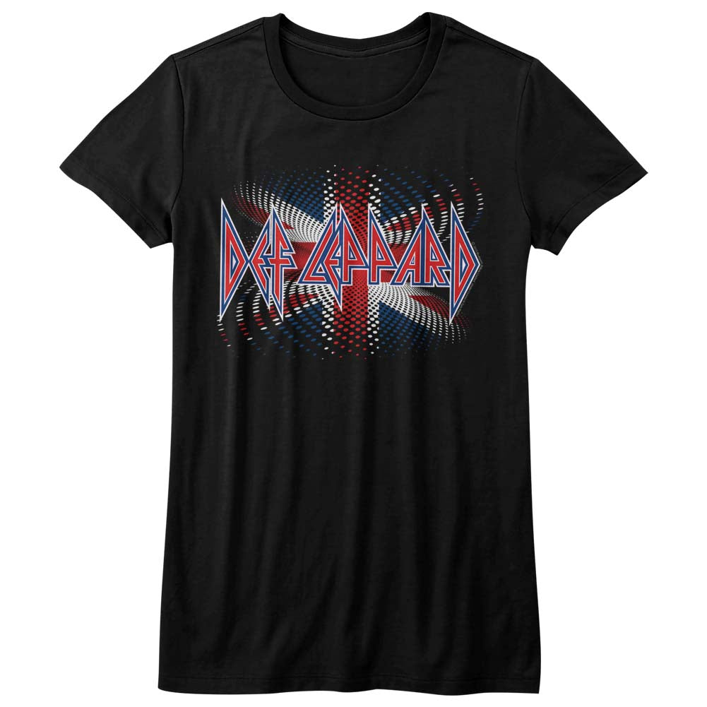 Def Leppard Brit Ish Ladies T-Shirt