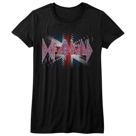 Def Leppard Brit Ish Ladies T-Shirt