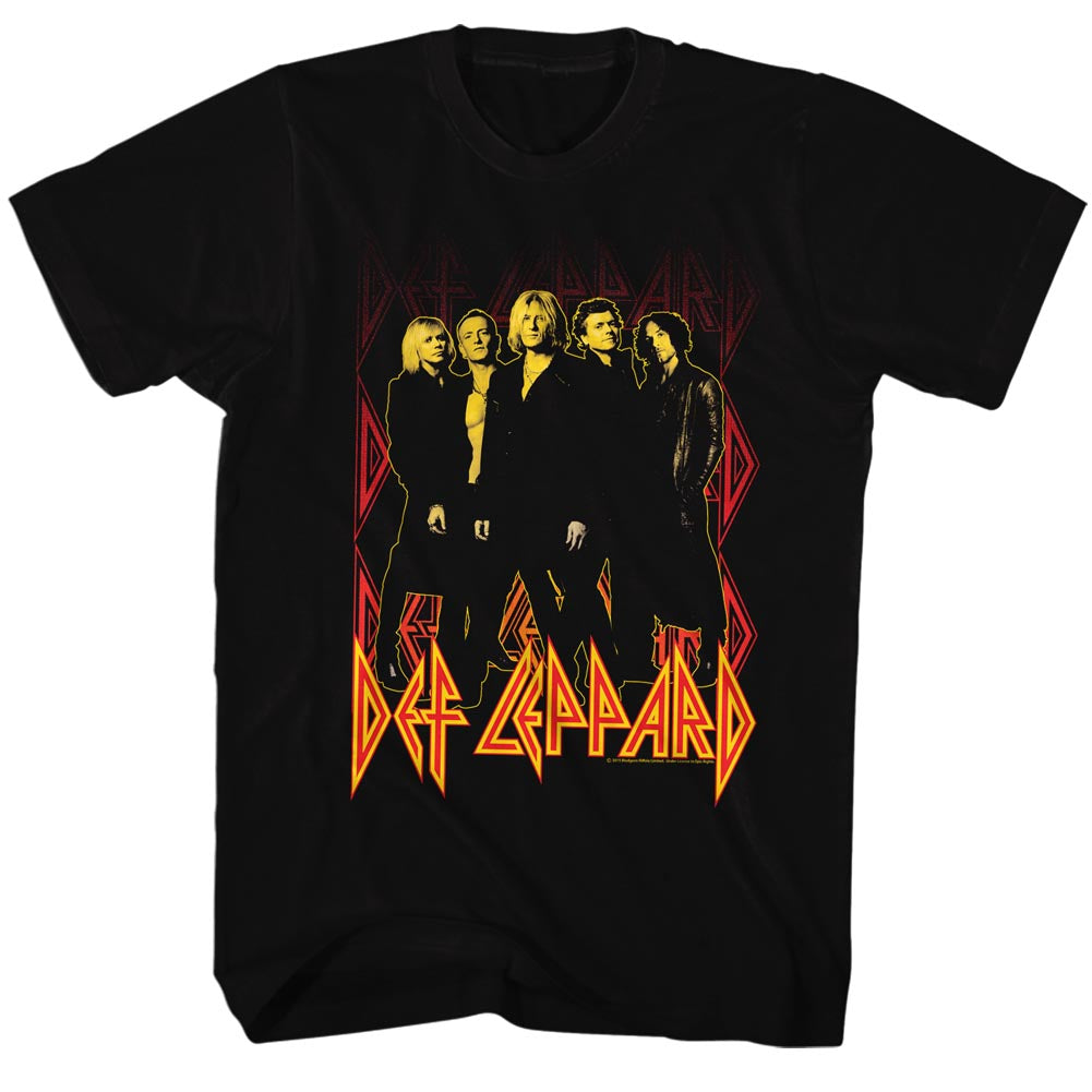 Def Leppard Onfire Adult T-Shirt