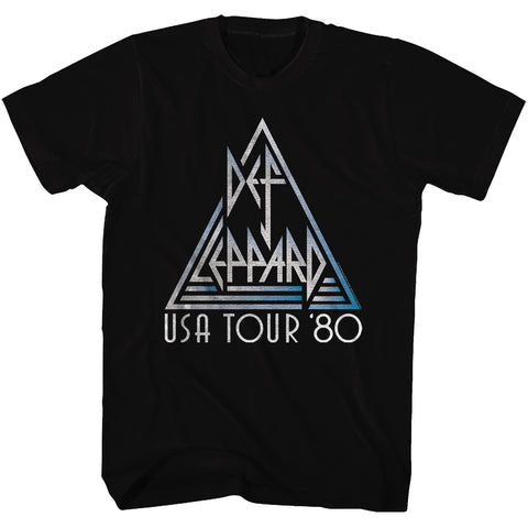 Def Leppard Usa Adult T-Shirt