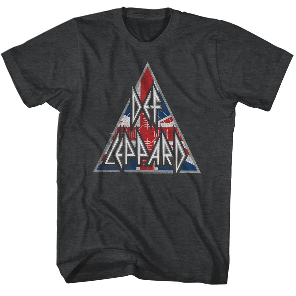 Def Leppard Britlogo Adult T-Shirt