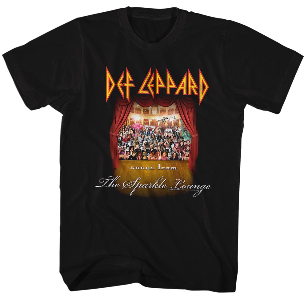 Def Leppard Sparklelounge Adult T-Shirt
