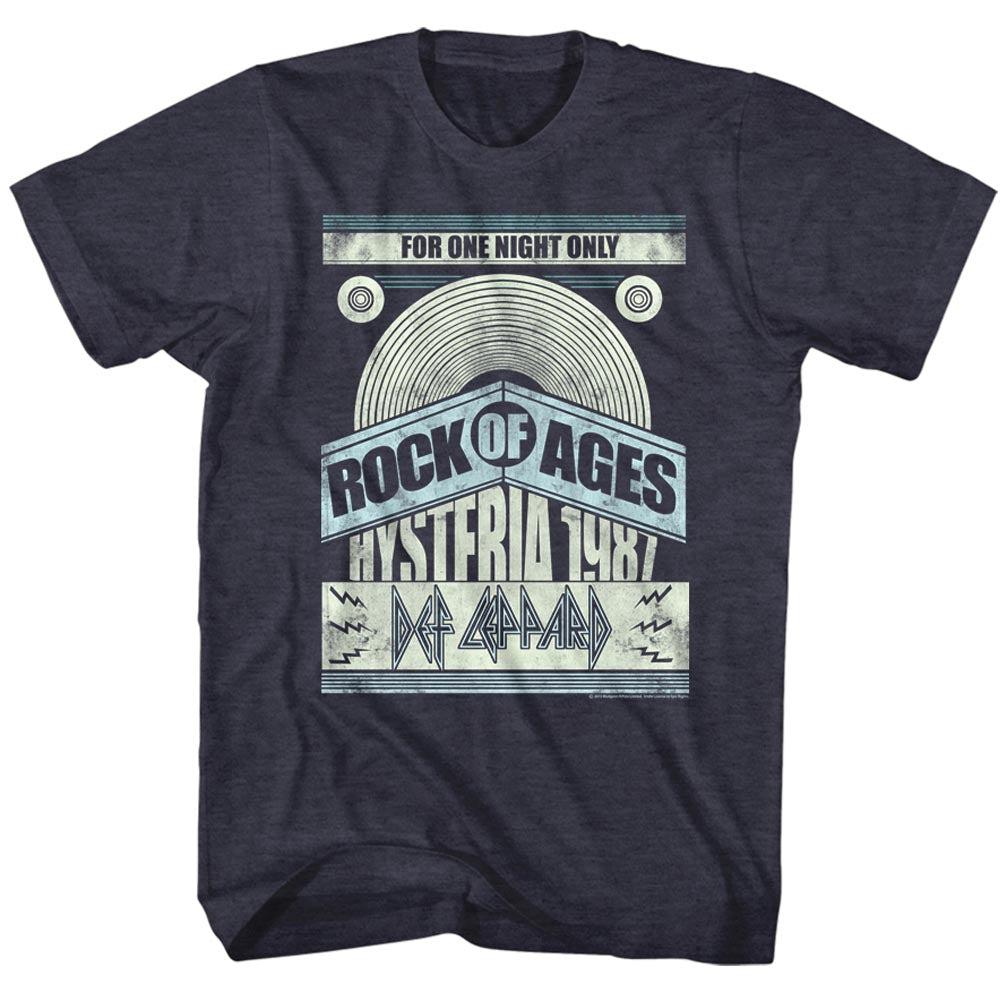 Def Leppard For One Night Only Adult T-Shirt