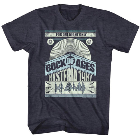 Def Leppard For One Night Only Adult T-Shirt