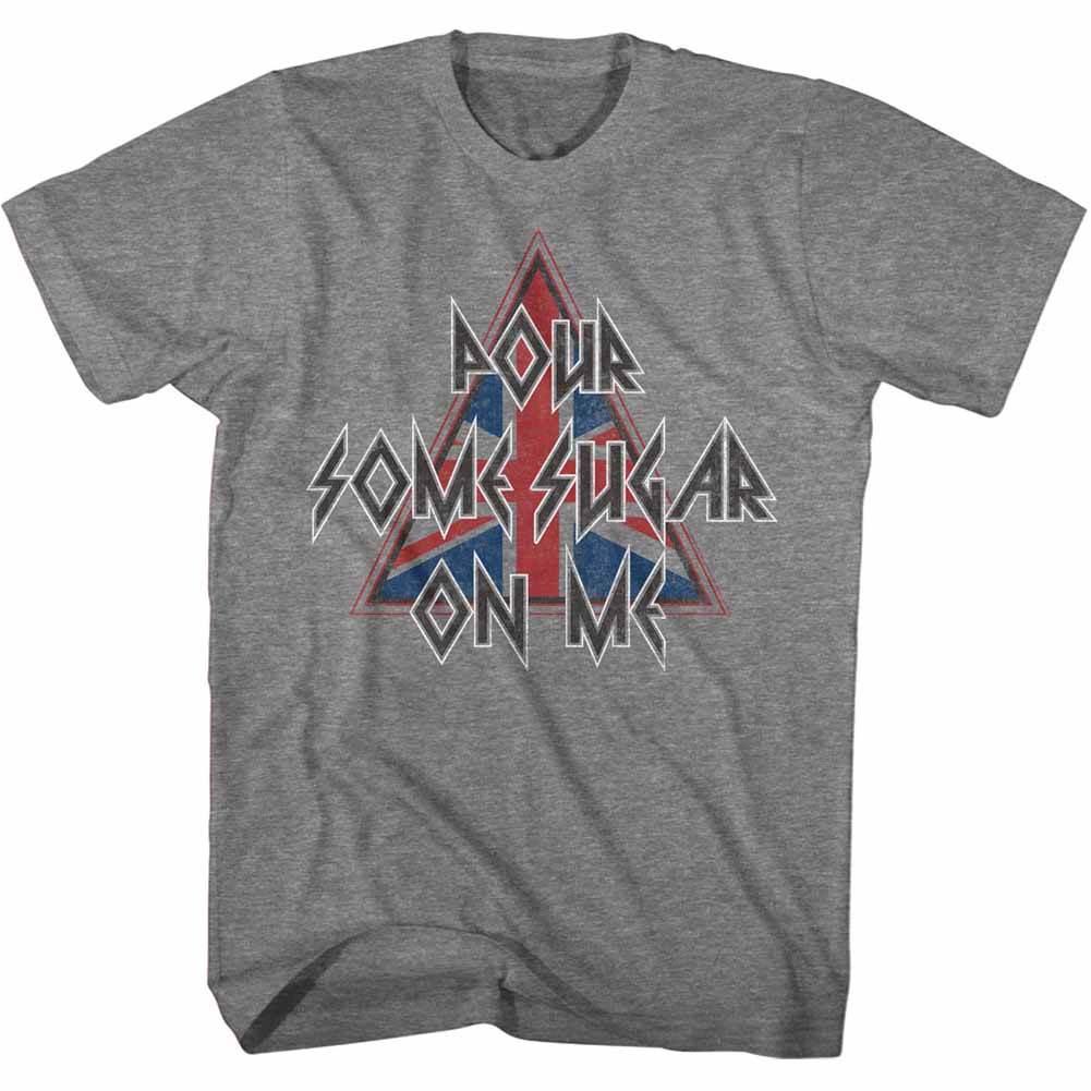 Def Leppard Pour Some Triangle Adult T-Shirt
