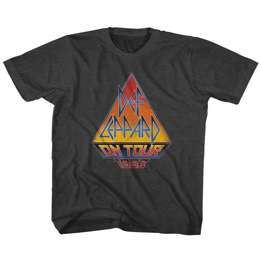 Def Leppard On Tour 83 Youth T-Shirt