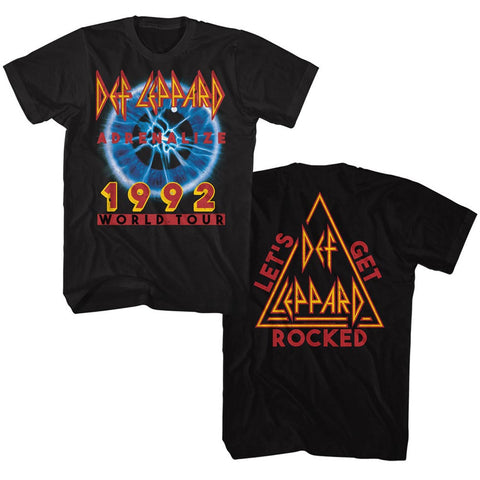 Def Leppard Adrenalize Tour Adult T-Shirt