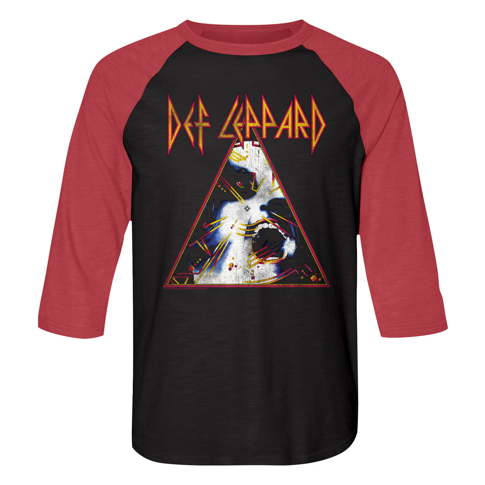 Def Leppard Nobghyst Adult Raglan