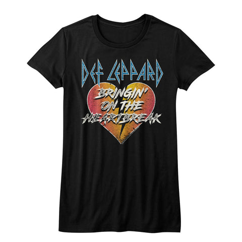 Def Leppard Bringin Ladies T-Shirt