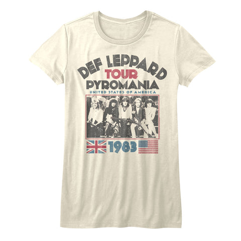 Def Leppard Pyro Tour Juniors T-Shirt