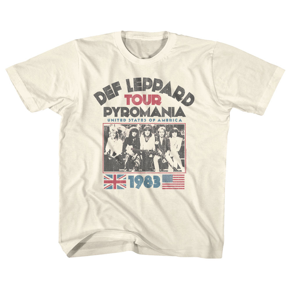 Def Leppard Pyro Tour Youth T-Shirt