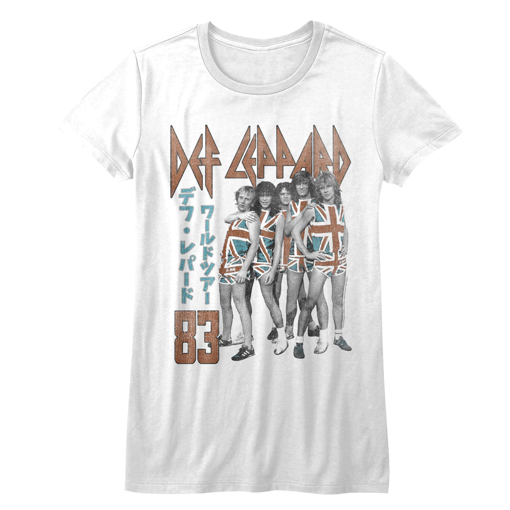 Def Leppard Deflep83 Ladies T-Shirt