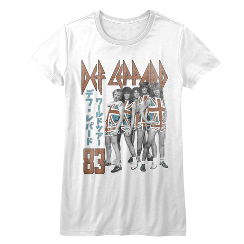 Def Leppard Deflep83 Ladies T-Shirt