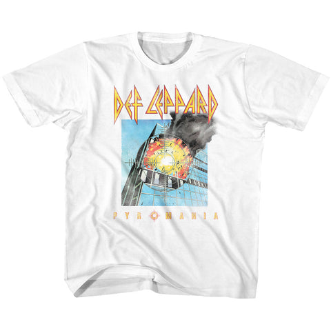Def Leppard Faded Pyromania Toddler T-Shirt