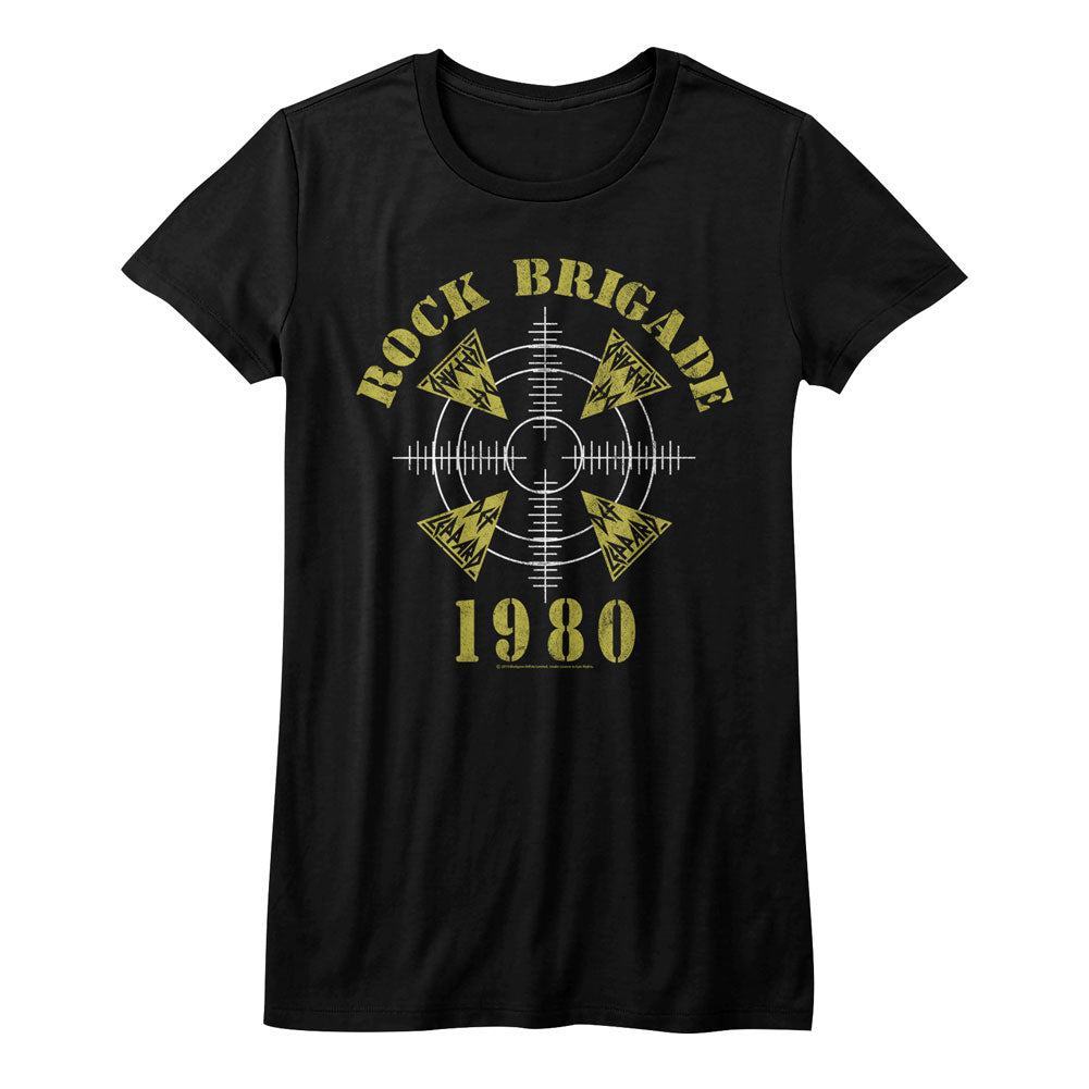 Def Leppard Rock Brigade Ladies T-Shirt