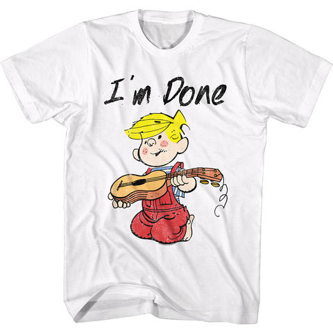 Dennis The Menace I'M Done Men'S T-Shirt