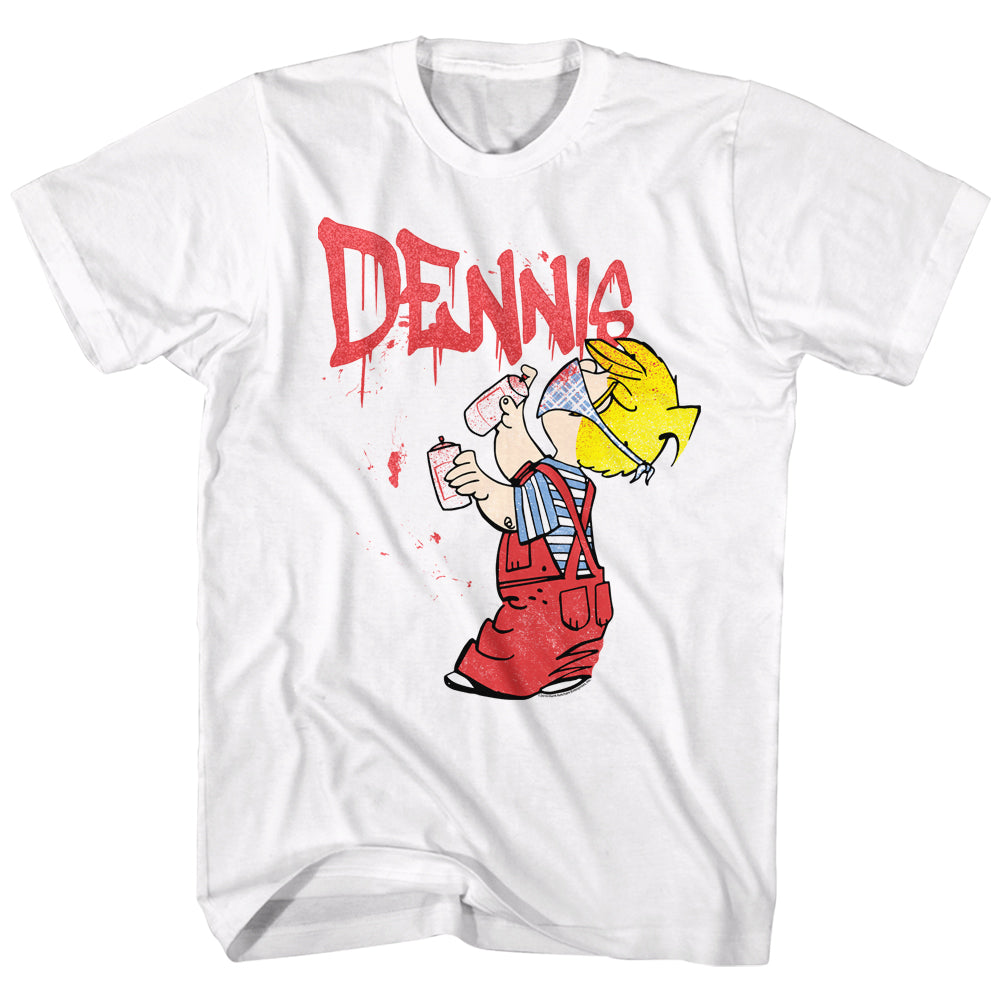 Dennis The Menace Graffiti Men'S T-Shirt
