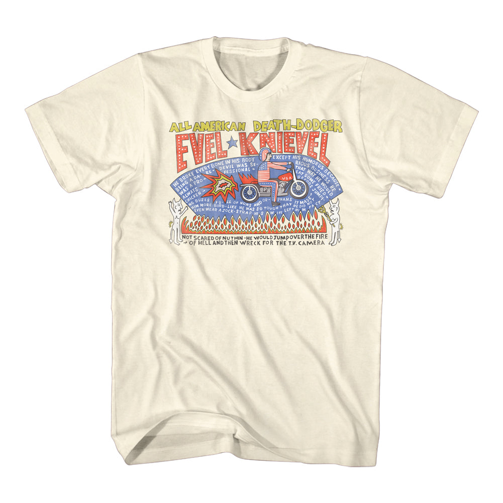 Evel Knievel So Many Stars Men'S T-Shirt
