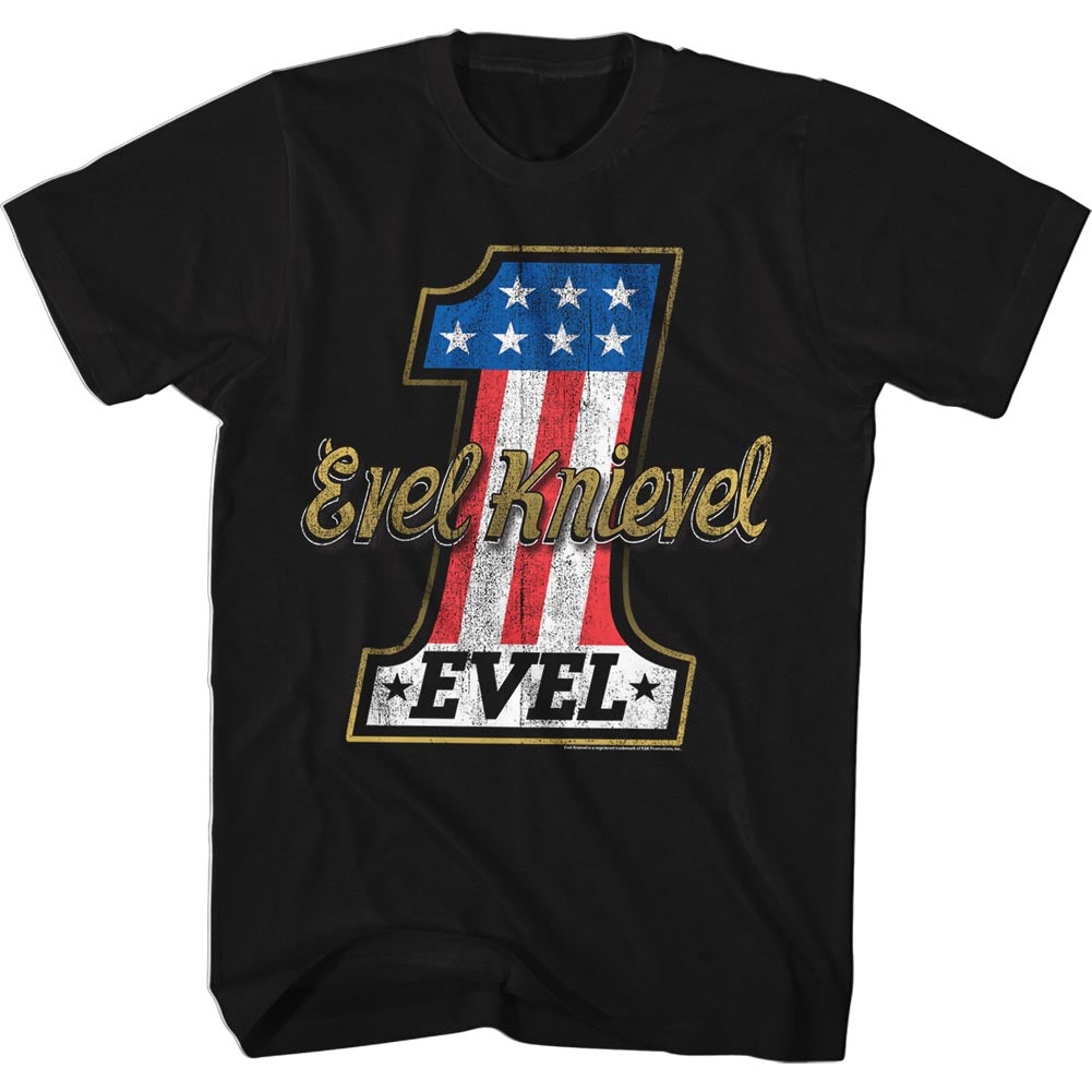 Evel Knievel Evelone Men'S T-Shirt