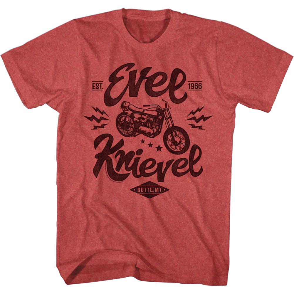 Evel Knievel One Evel Motorcycle Men'S T-Shirt