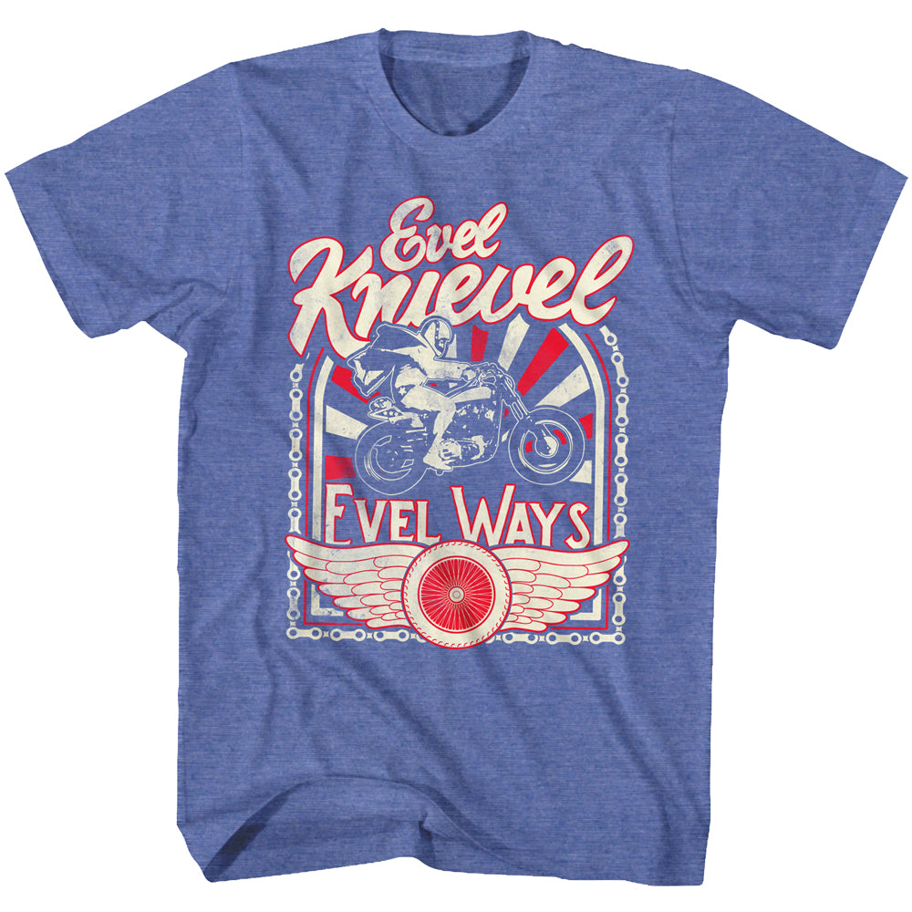 Evel Knievel Evel Ways 2 Men'S T-Shirt