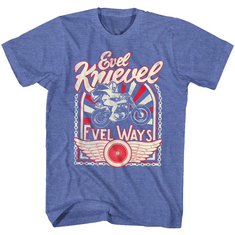 Evel Knievel Evel Ways 2 Men'S T-Shirt