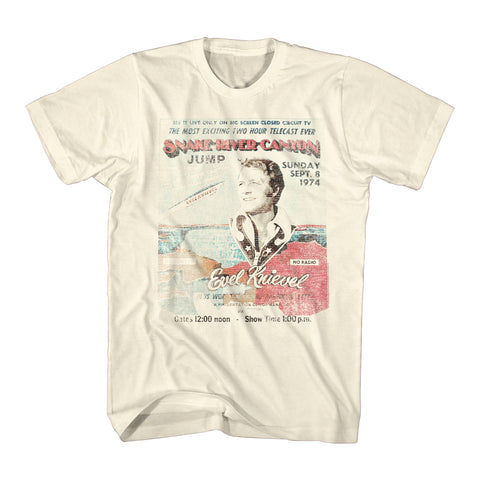 Evel Knievel Snake River Men'S T-Shirt
