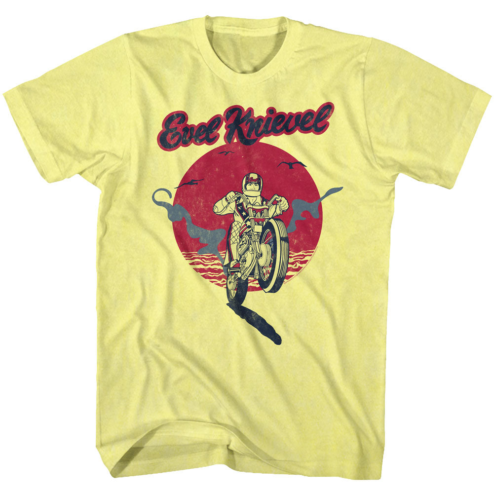 Evel Knievel Out Of The Sunset Men'S T-Shirt
