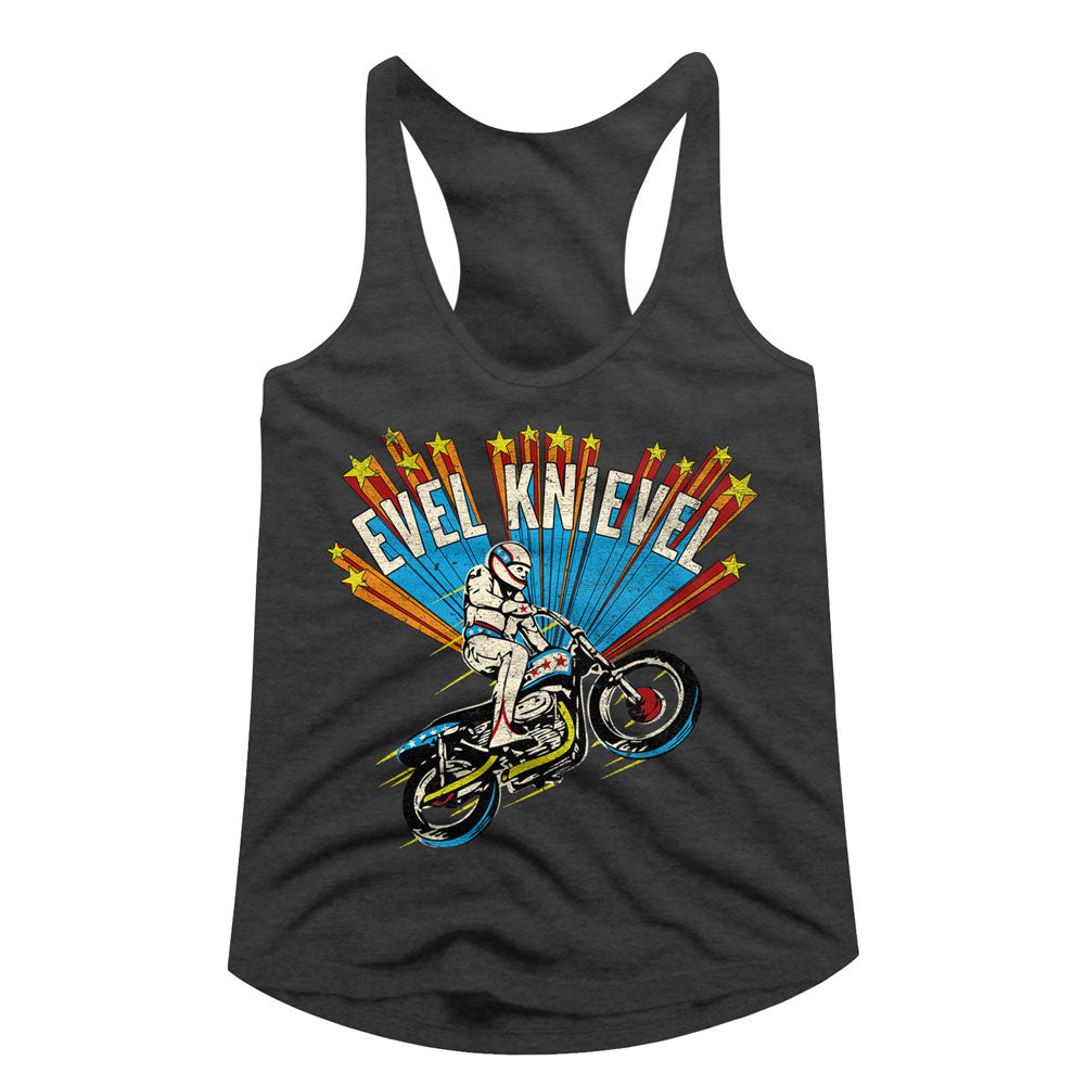Evel Knievel Evelknievel Ladies Racerback