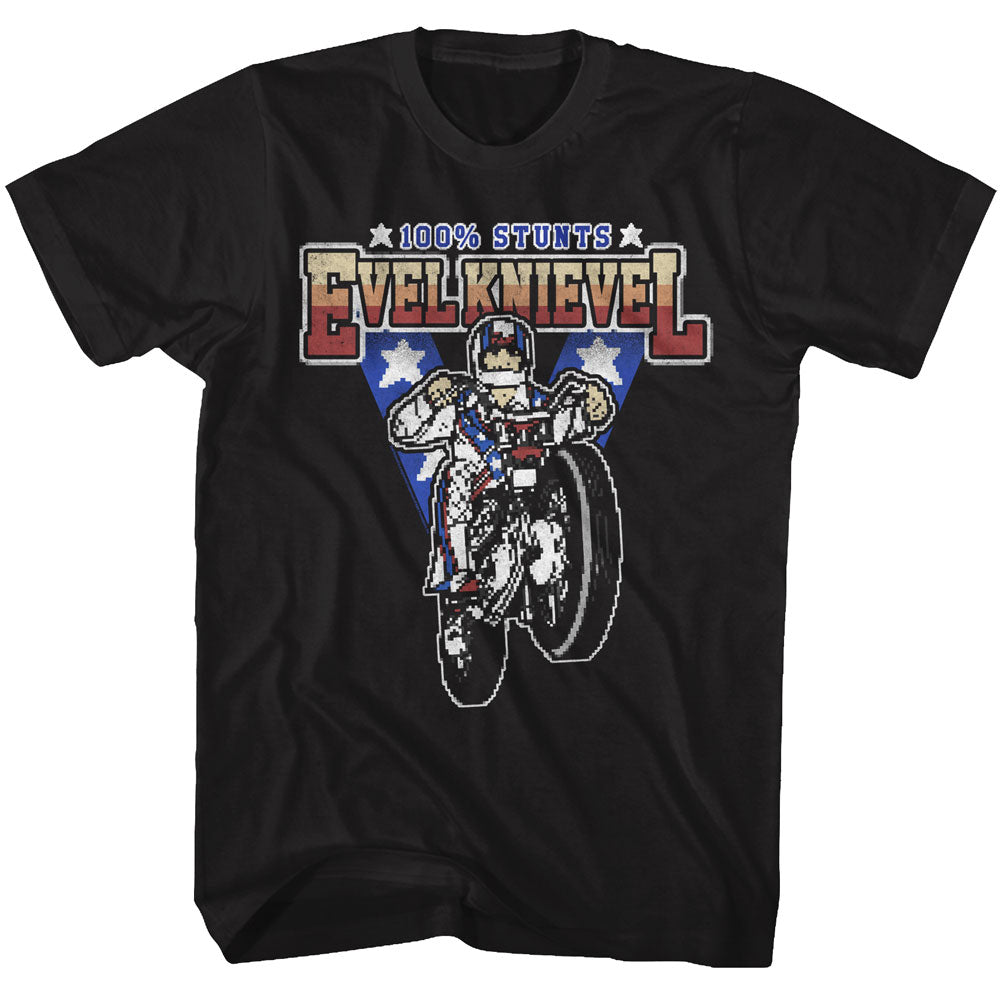 Evel Knievel Stunts100 Men'S T-Shirt