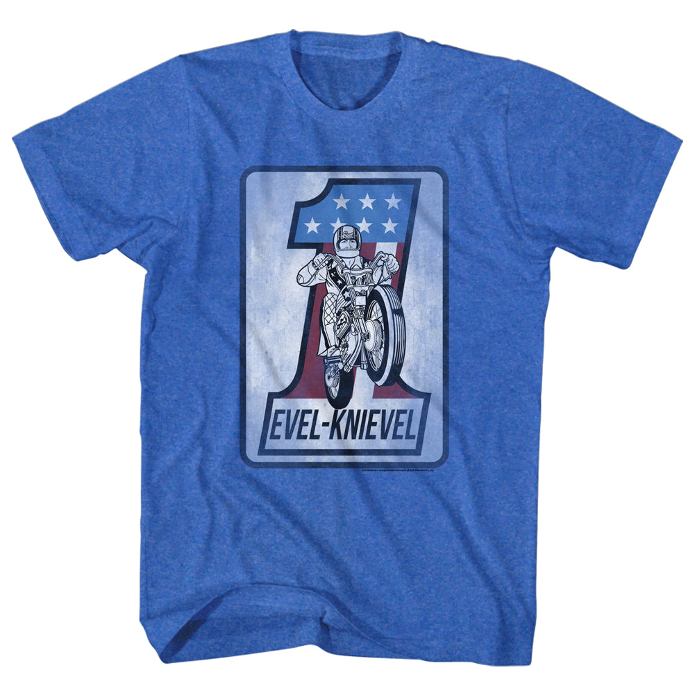 Evel Knievel One Square Men'S T-Shirt